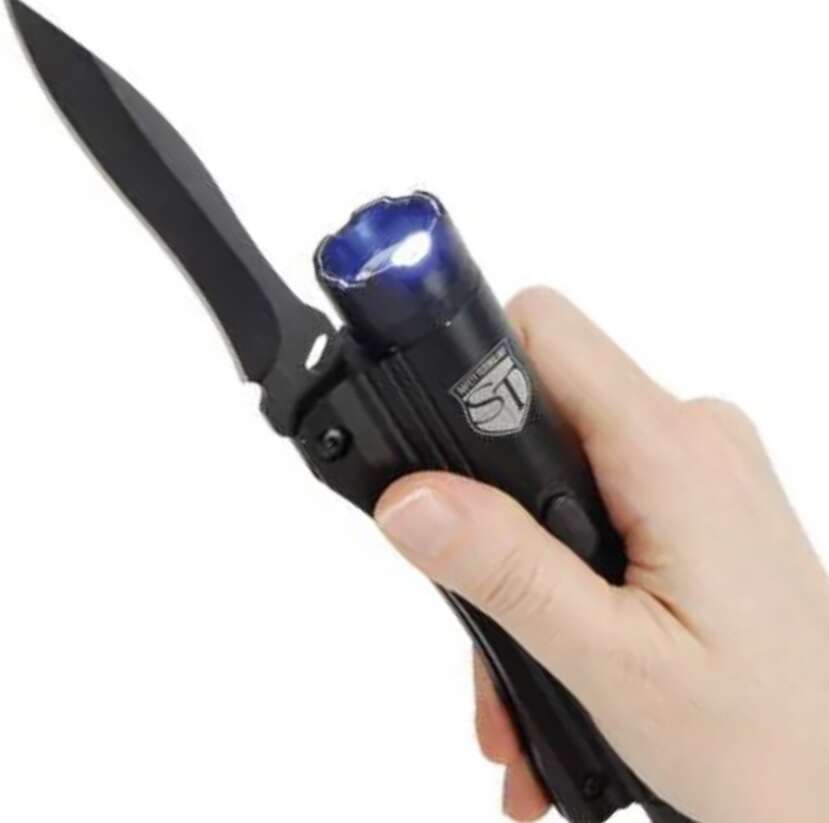 Zap Stun Gun Walking Stick Self Defense Mall