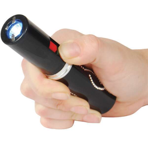 Stun Gun Lipstick | 25M Volts Lipstick Taser Rechargeable With Flashlight
