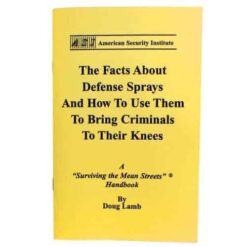 Tactical Defense Spray Book