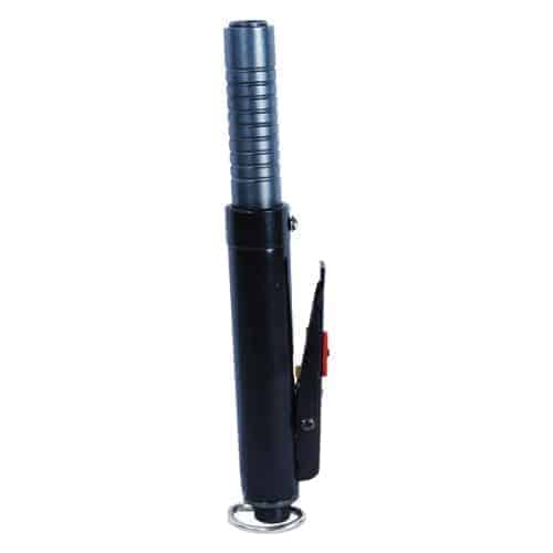 Telescopic Steel Baton | Black Handle – Automatic Expandable 21.5″