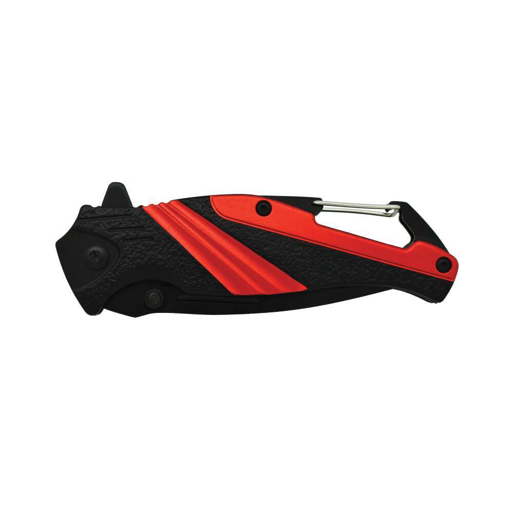ElitEdge Striped 7″ Tactical Knife red and black