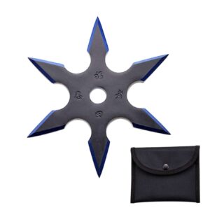 4-INCH 6 Points Throwing Star with Pouch