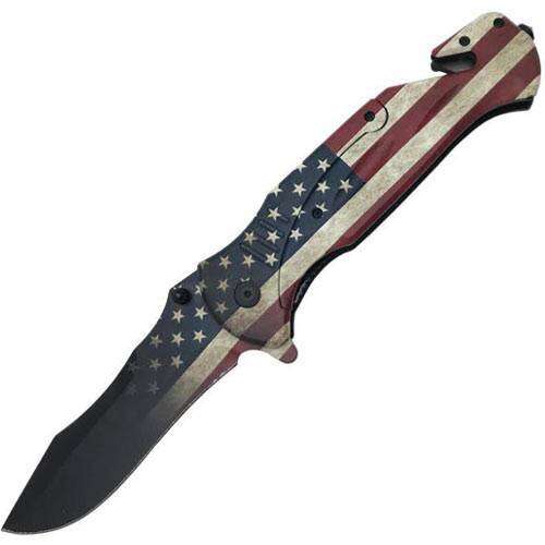 American Flag 10.5" Knife