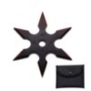 4-INCH 6 Points Throwing Star with Pouch