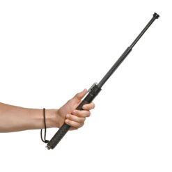 Police Force Tactical Expandable Solid Steel Baton 26''