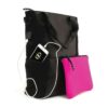 Bulletproof Tote Bag with Power Bank and Charging Ports