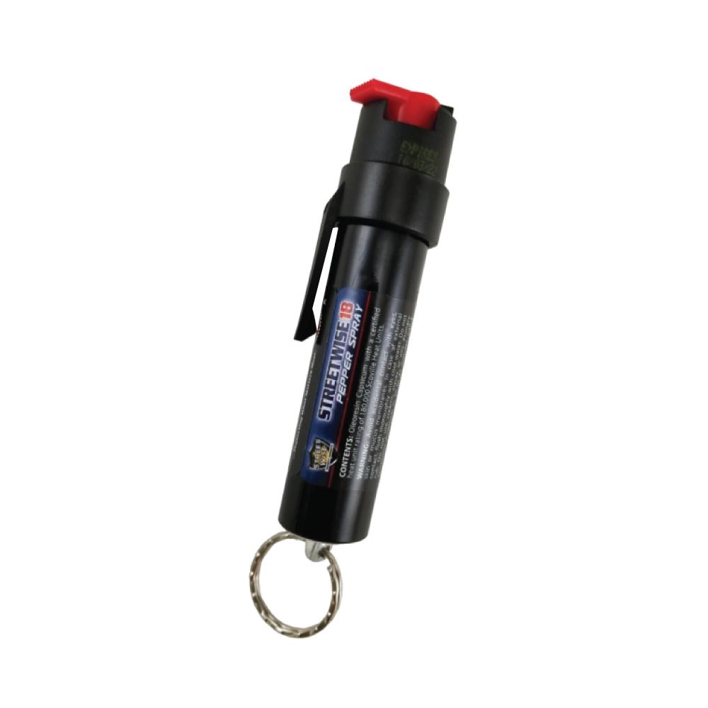 Streetwise 18 Pepper Spray 0.5 oz Safety Lock