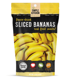 6 CT Case Simple Kitchen Bananas