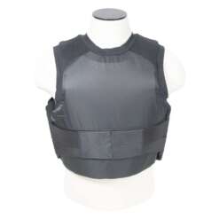 Vism Concealed Carrier Vest w 2 3A Ballist Panels-Black Lg