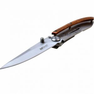 Shop by Brand Shop by Caliber Specials New Arrivals Closeouts Best Sellers Contact Us Submit MTech Folder 3.25 in Blade Wood-Stainless Steel Handle