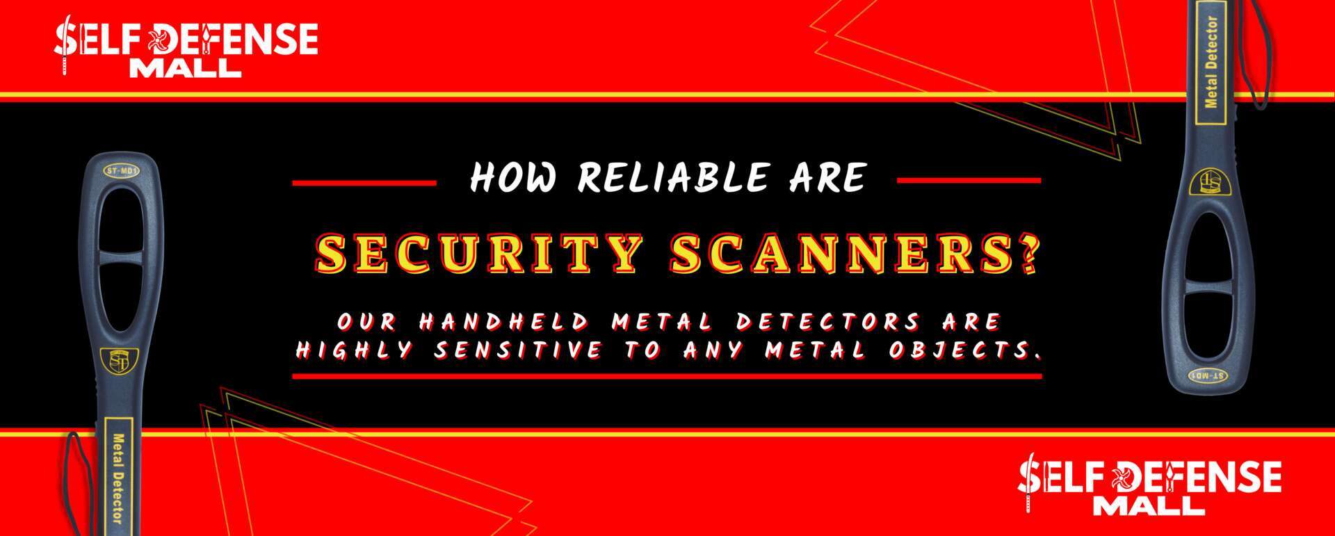 Pro Scan Security Scanner Hand Held Metal Detector