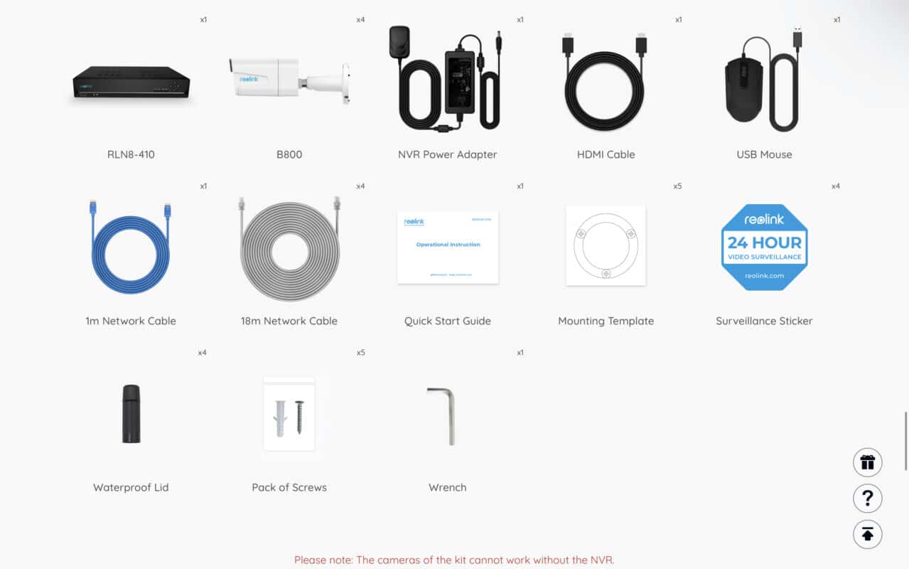 4K Ultra HD Security System with Smart Detection
