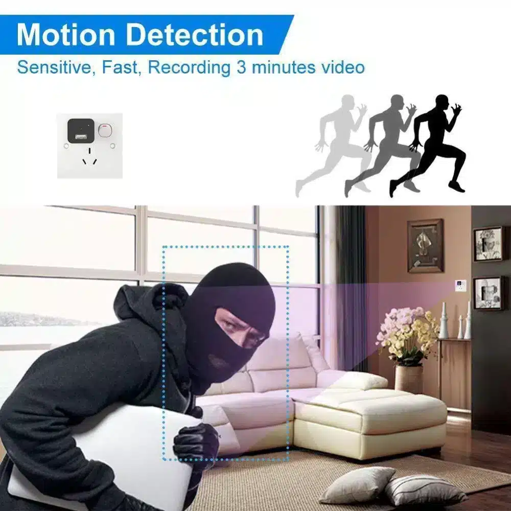 Hidden Camera USB Charger Hidden Spy Camera with Built in DVR