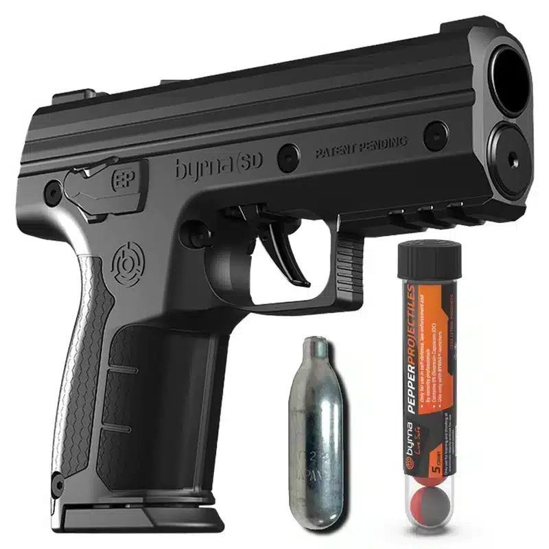 Byrna SD Kinetic Gun | Orange | California & NY Legal