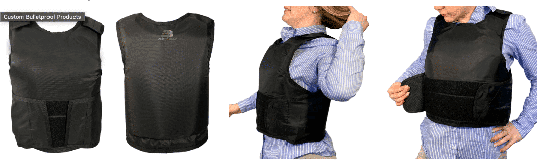BulletBlocker NIJ IIIA Bulletproof Vest for Women