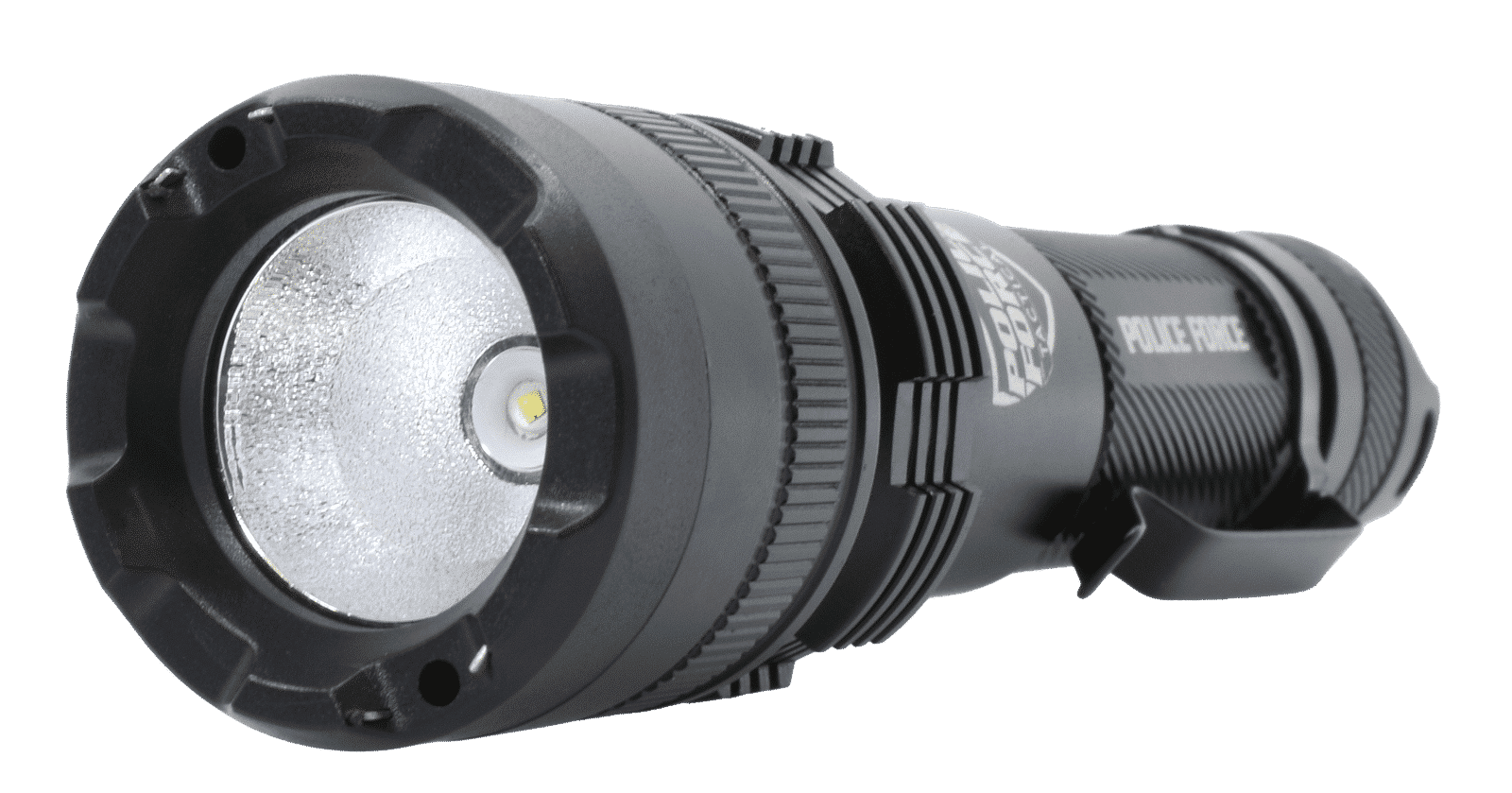 Flashlight Taser Gun Closeup