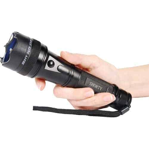 Flashlight Taser Super Close-up