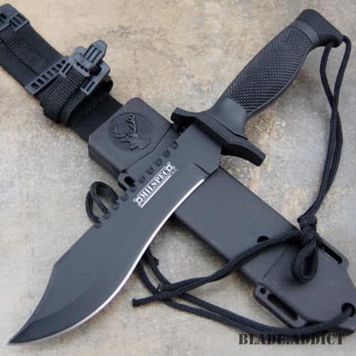 12" Military Bowie Fixed Blade