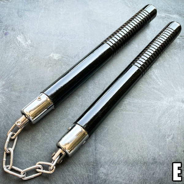 Wooden Nunchaku Nunchucks Martial Arts Self Defense Mall