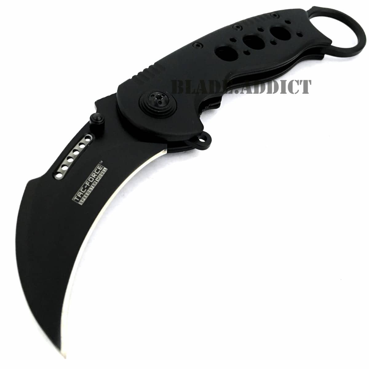 TAC-FORCE Spring Assisted Opening Knives KARAMBIT CLAW Rescue Pocket Knife