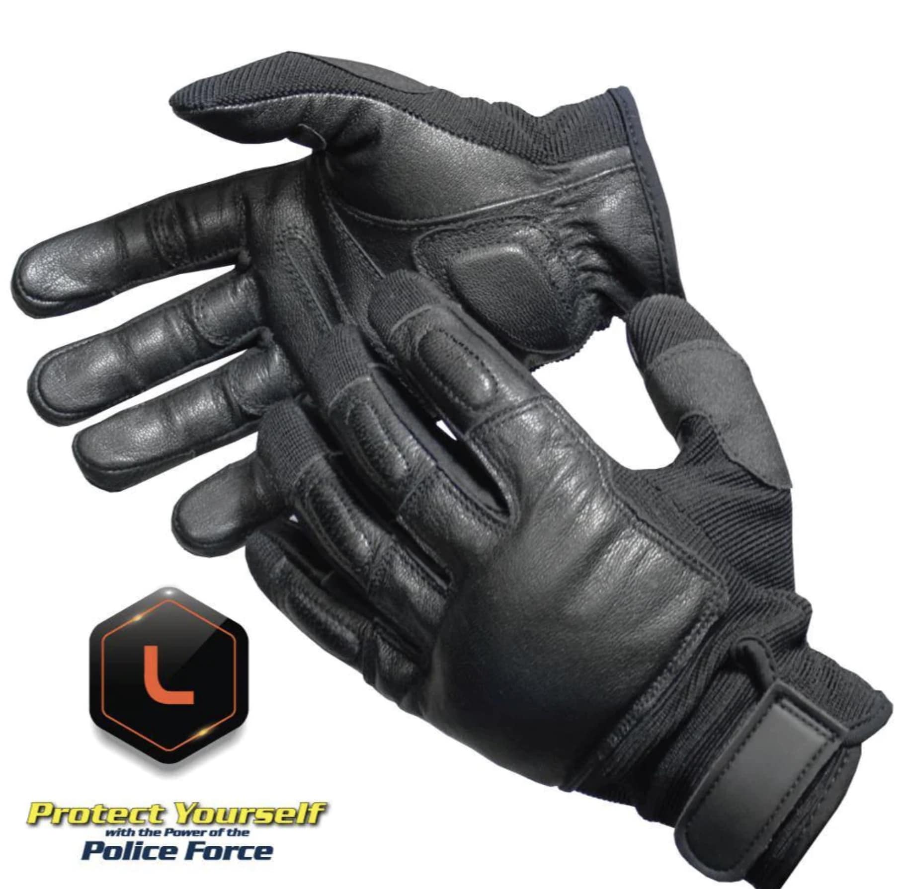 Defender Tactical Impact Leather SAP Gloves