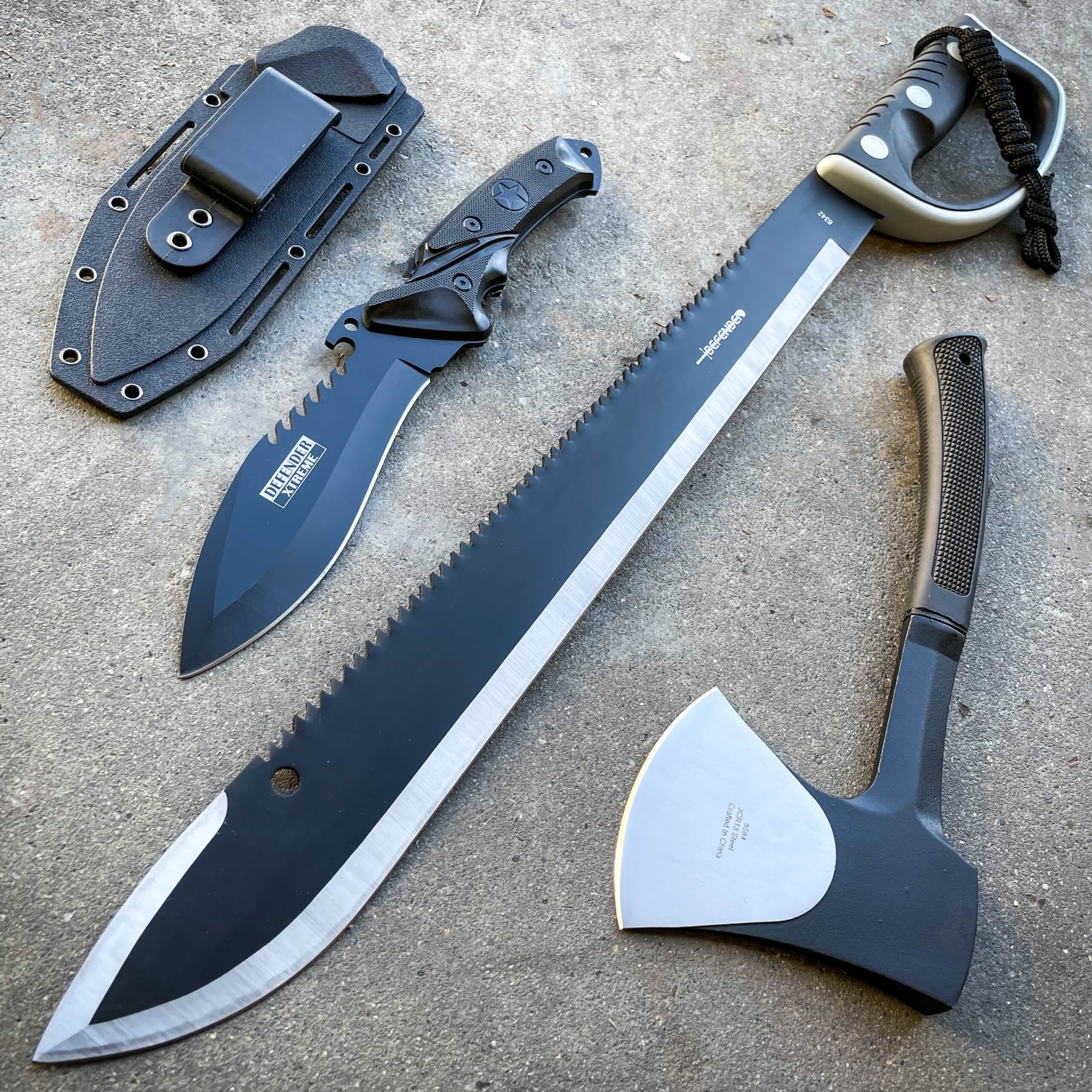 5PC Outdoor Tactical Survival Knife Set