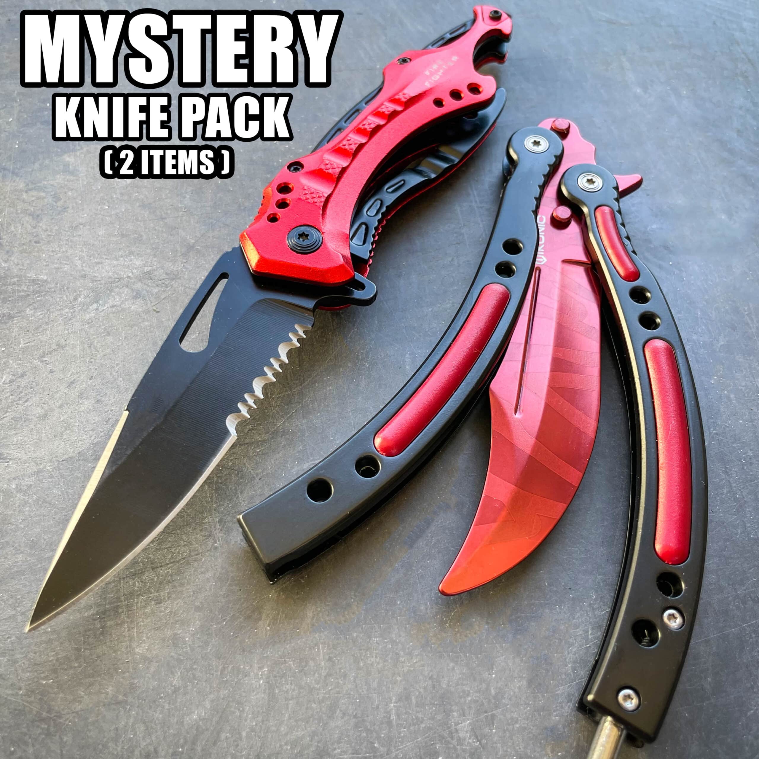 Monthly Mystery Knife Subscription: 2-Piece Surprise Knife Box