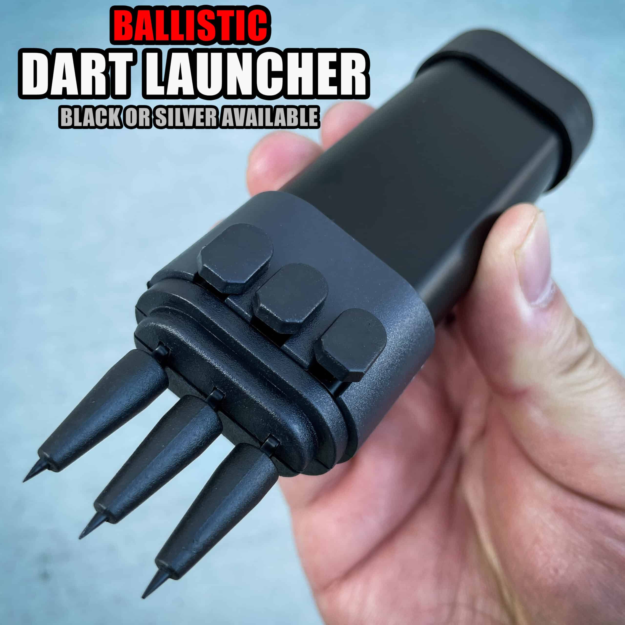 10PC Extra Metal Darts For Ballistic Dart Launcher