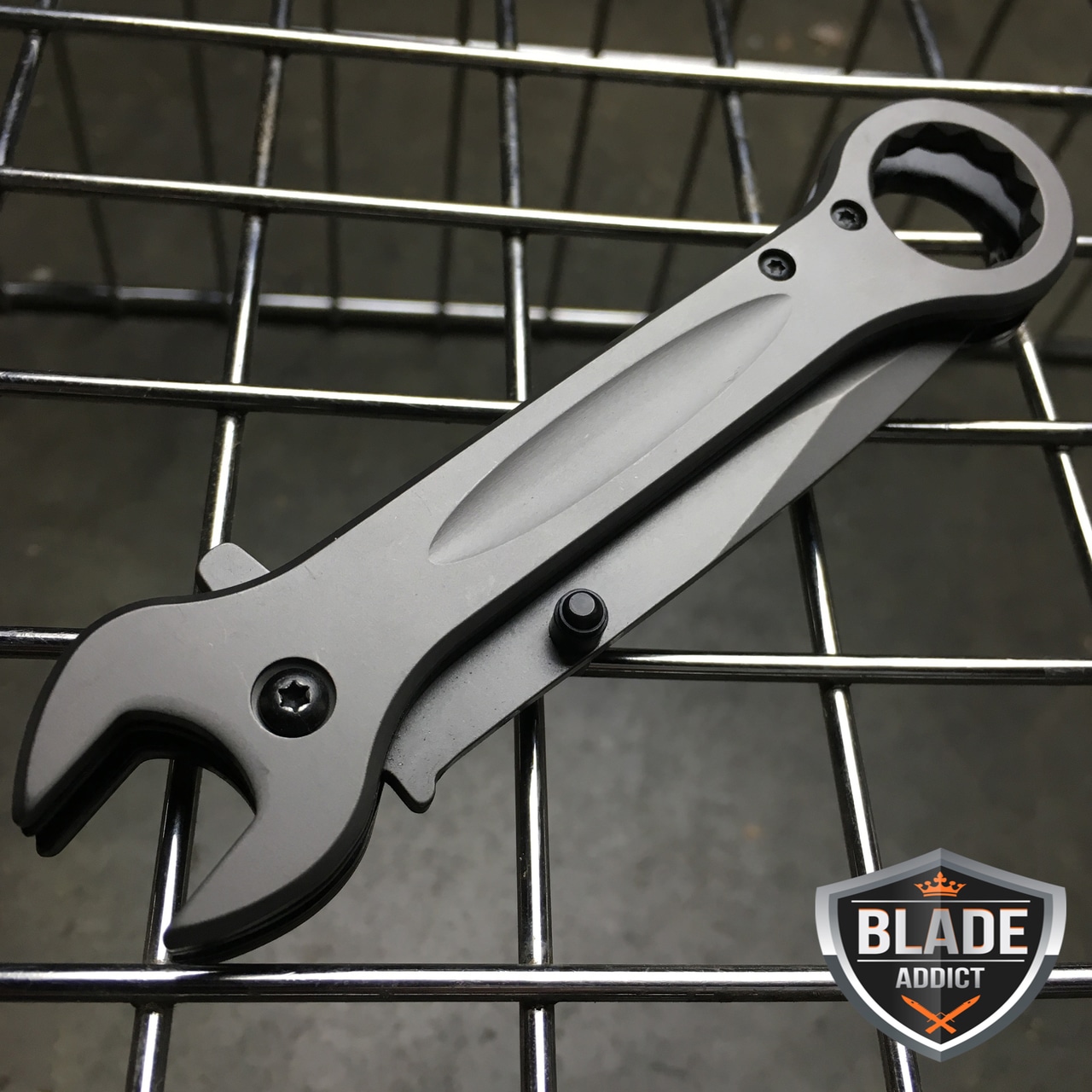 7.5" MULTI-TOOL WRENCH TACTICAL SPRING ASSISTED OPEN FOLDING POCKET KNIFE NEW