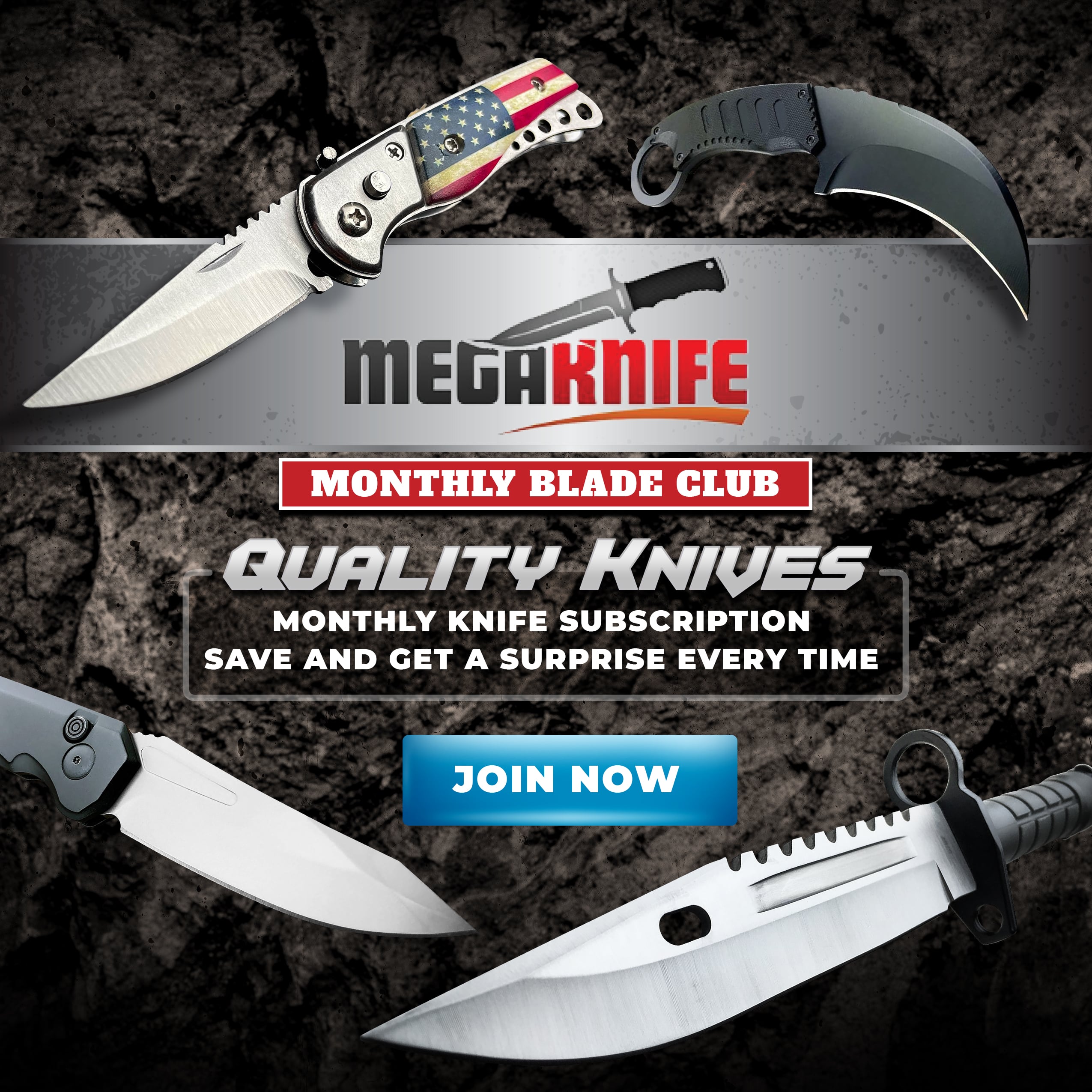 Knife of the Month Club: Monthly Knife Surprises Await!