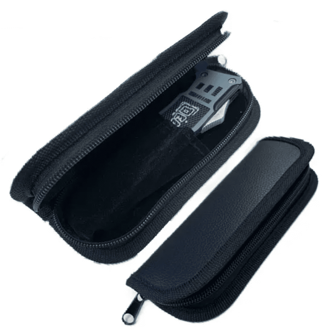 Leather Padded Pouch For OTF Pocket Knife
