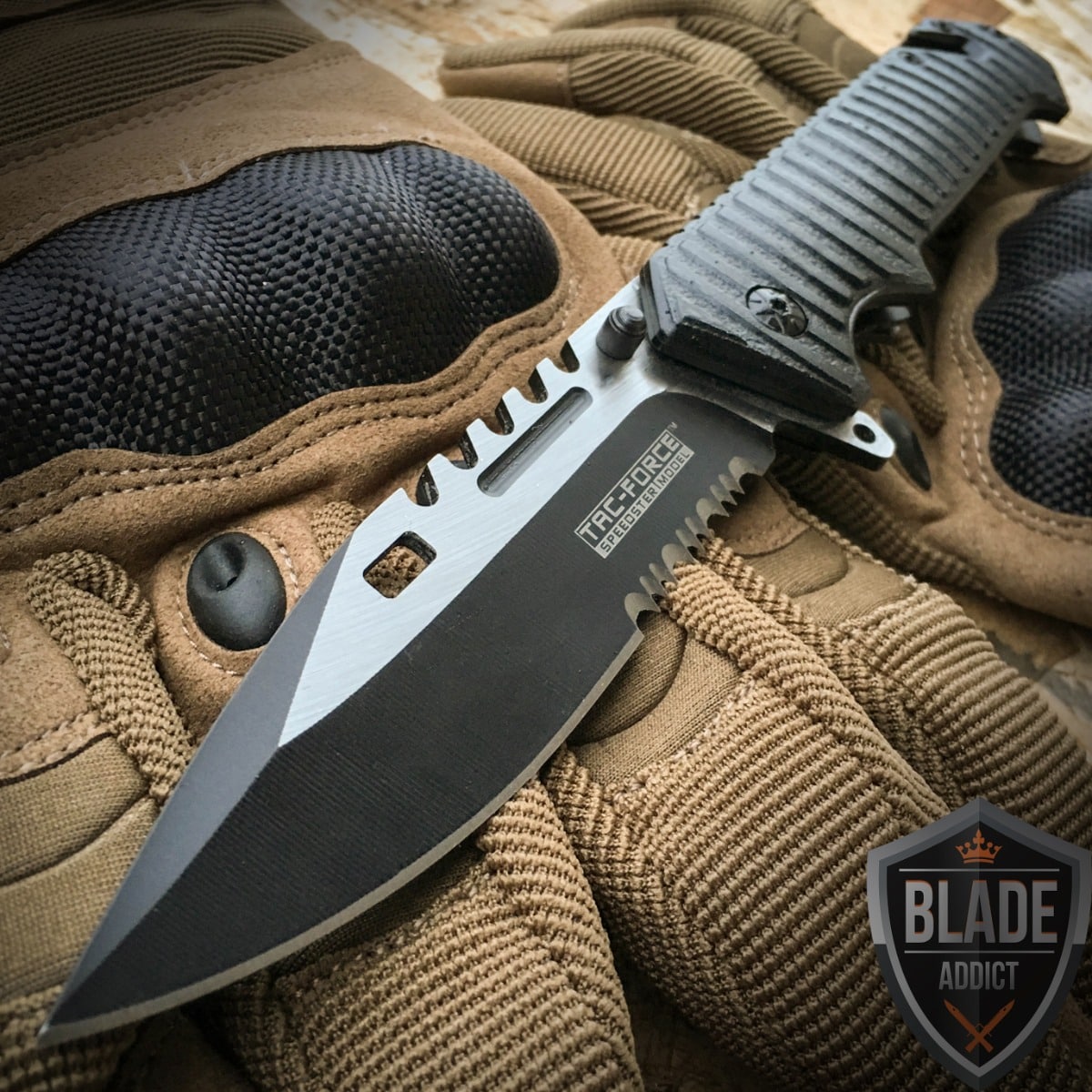 8.25" USMC MARINES TACTICAL SPRING ASSISTED FOLDING KNIFE Blade Pocket Open NEW!