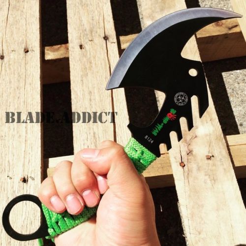 10.5" CAMO TACTICAL HUNTING KNIFE Survival Military Fixed Blade Bowie Camping
