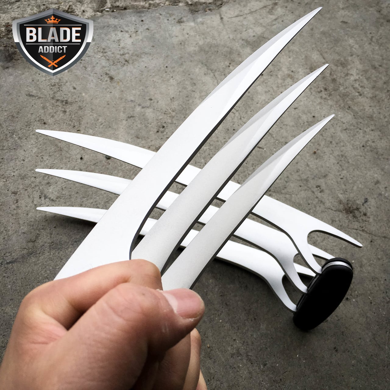 2Pcs New X-Men Wolverine Blade Claws High Quality of Refinement Cosplay USA SHIP