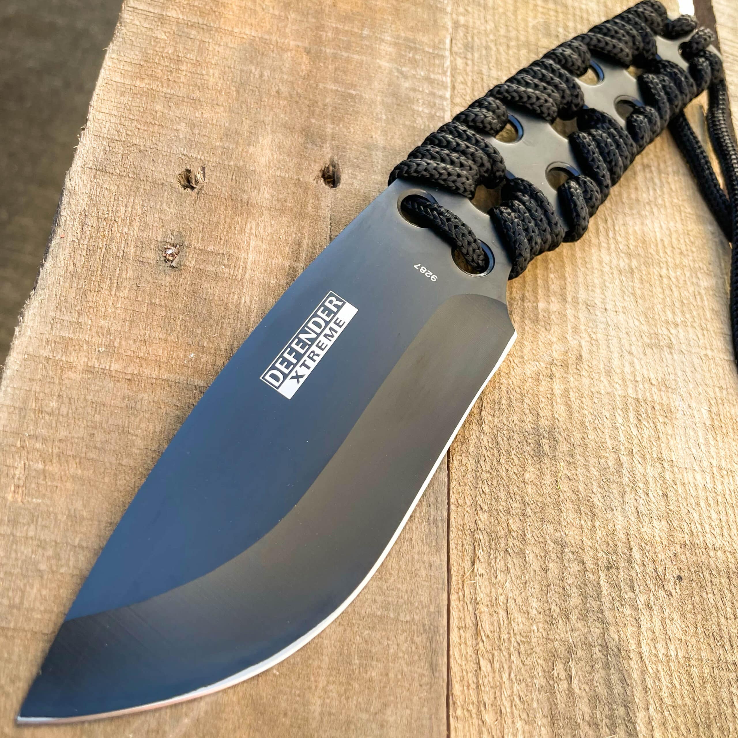 10" TACTICAL SURVIVAL Rambo Full Tang FIXED BLADE KNIFE Hunting