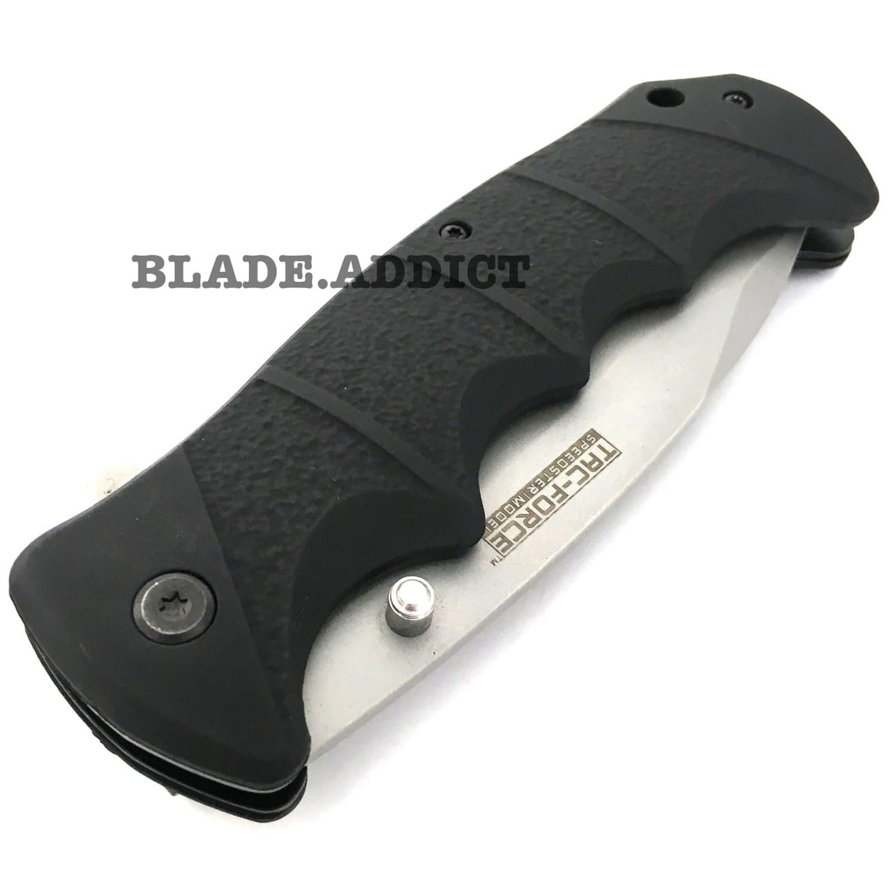 9" TAC-FORCE BLACK Spring Assisted Open TACTICAL Folding Pocket Knife NEW