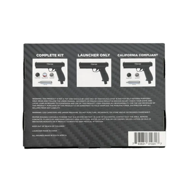 Streetwise HEAT Pepper Spray Gun - Long-Range Self-Defense Launcher Kit