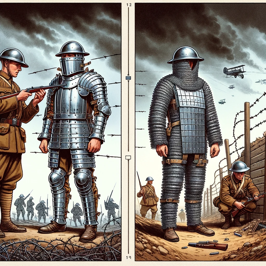 innovations in bulletproof gear during World War