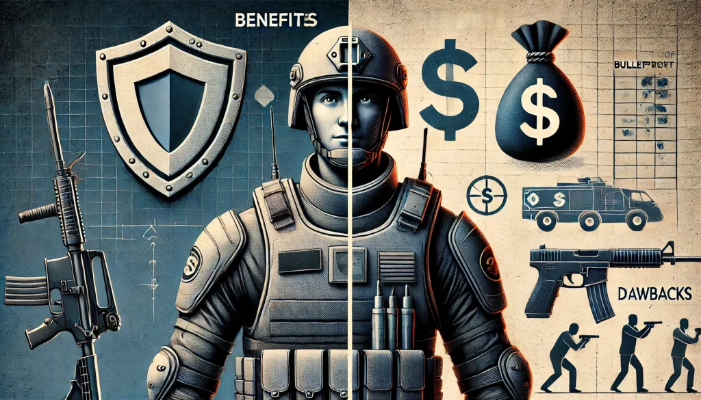 pros and cons of bulletproof gear