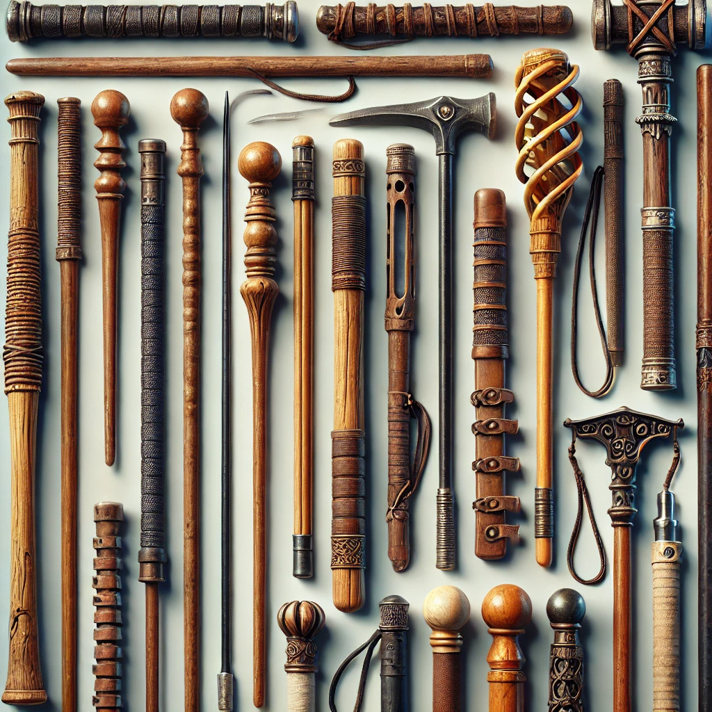 historical examples of self defense stick