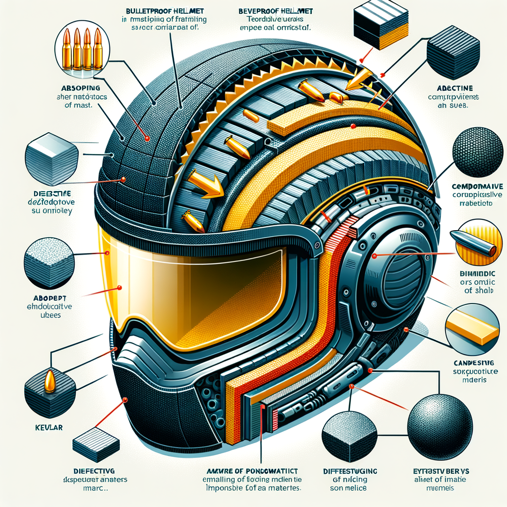 Materials Used in Bulletproof Helmets