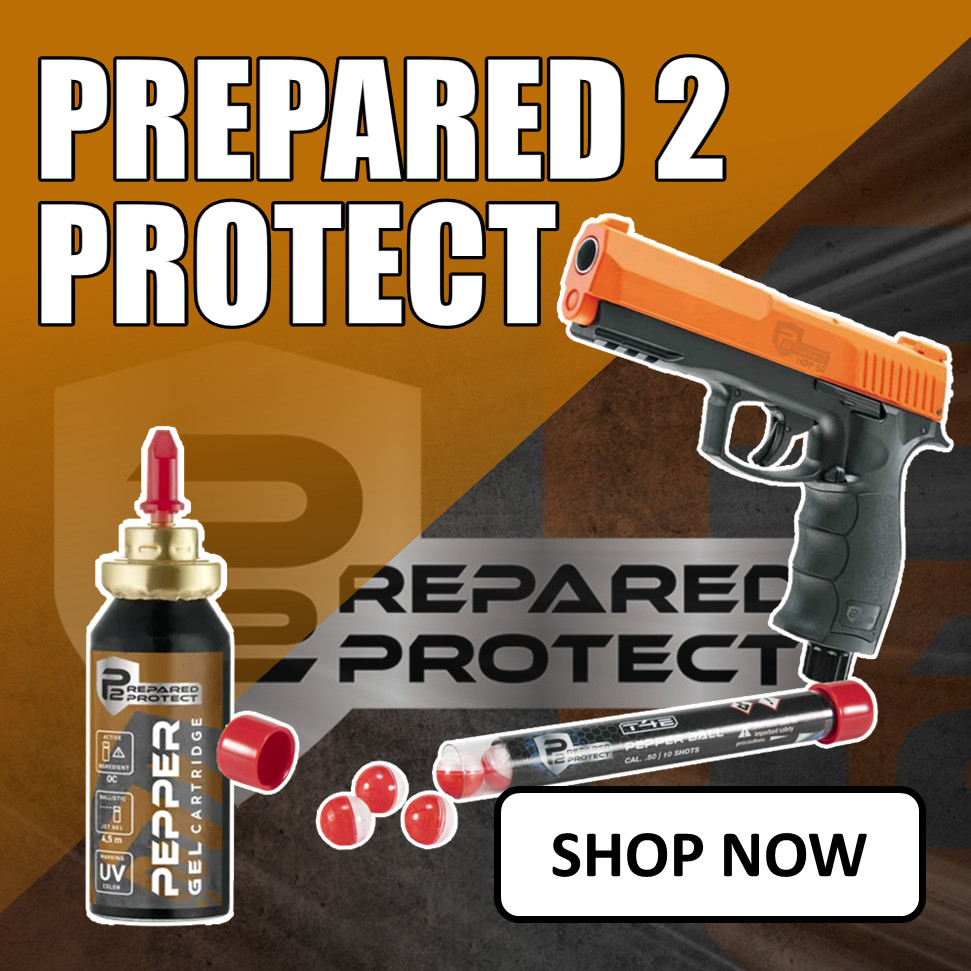 Prepared to Protect Pepper Guns